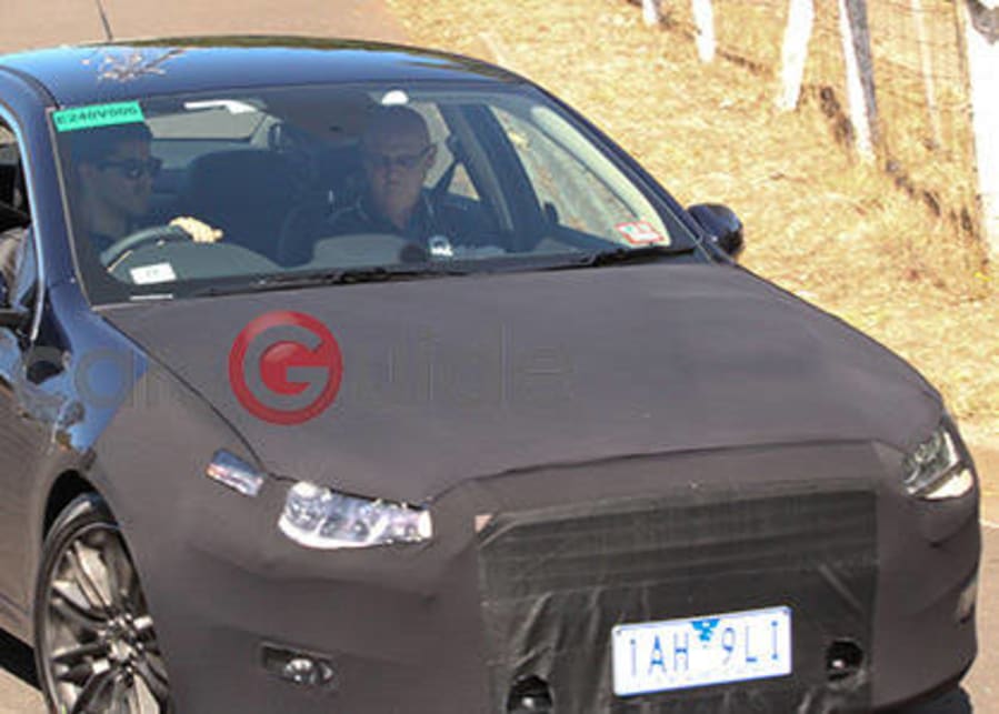 2015 Ford Falcon spied testing.