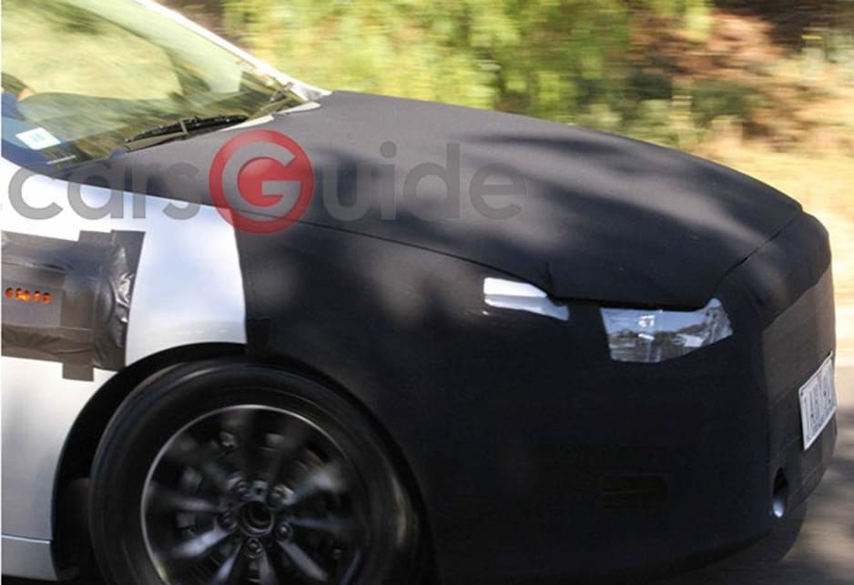 2015 Ford Falcon spied testing.