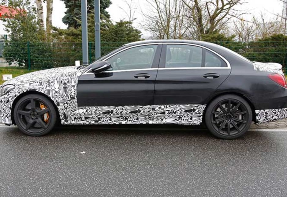 Mercedes-Benz C63 AMG | spy shots