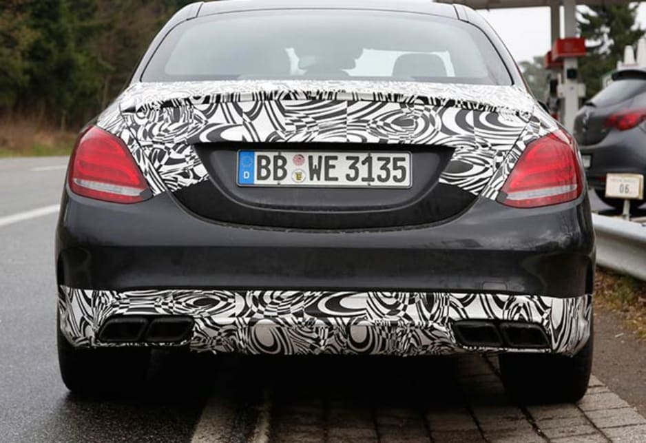 Mercedes-Benz C63 AMG | spy shots