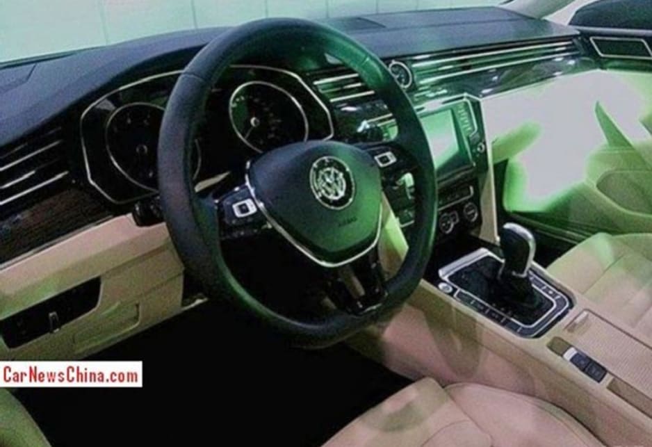 VW Passat leaked