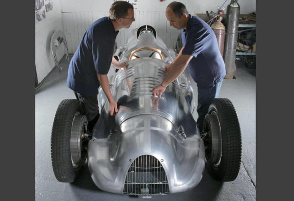 Auto Union: Auto Union Typ D Wiederaufbau