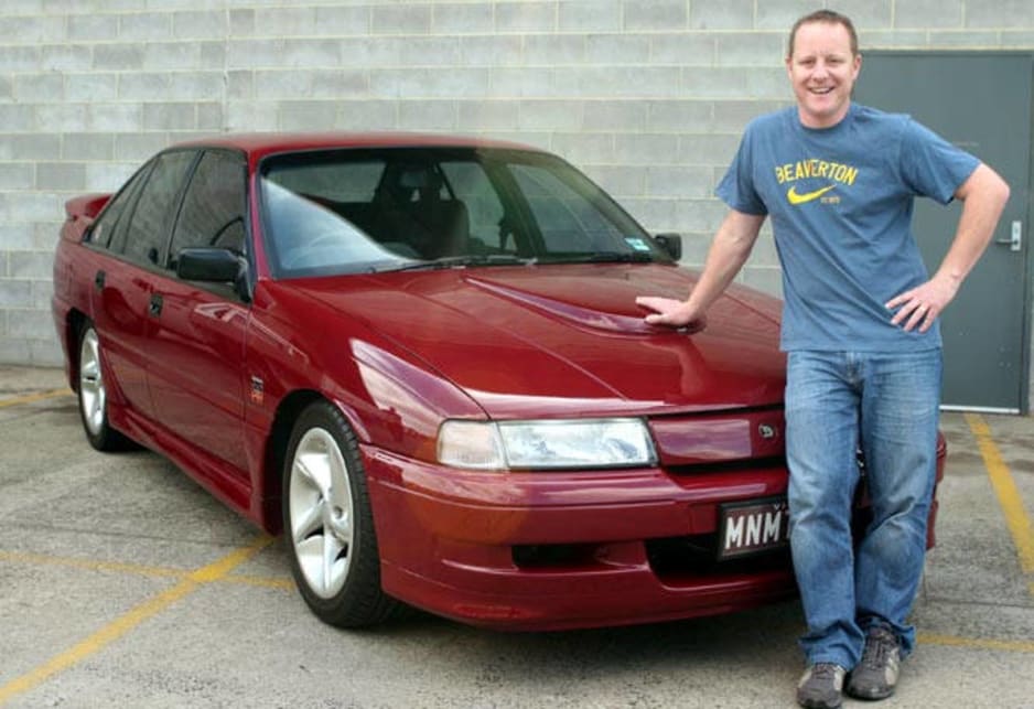 Proud owner Jamie Boatwood with his VN SS Group A Commodore