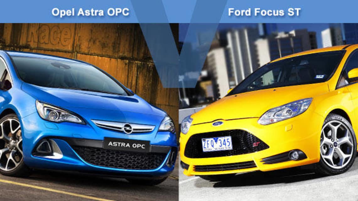 Afhankelijkheid wasserette kleurstof Opel Astra OPC vs Ford Focus ST - Review | CarsGuide