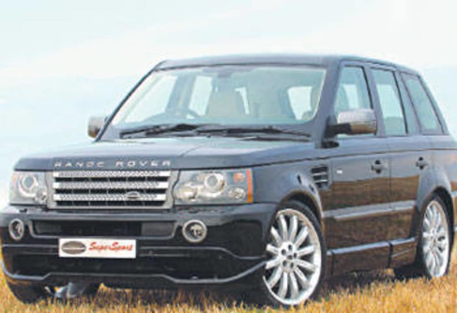 Range Rover Sport modified by Overfinch