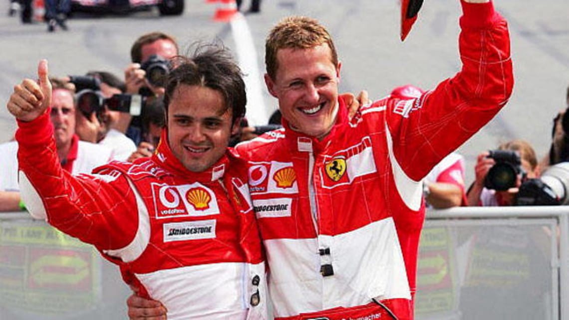 Schumacher's mouth moves for Massa visit - Car News | CarsGuide