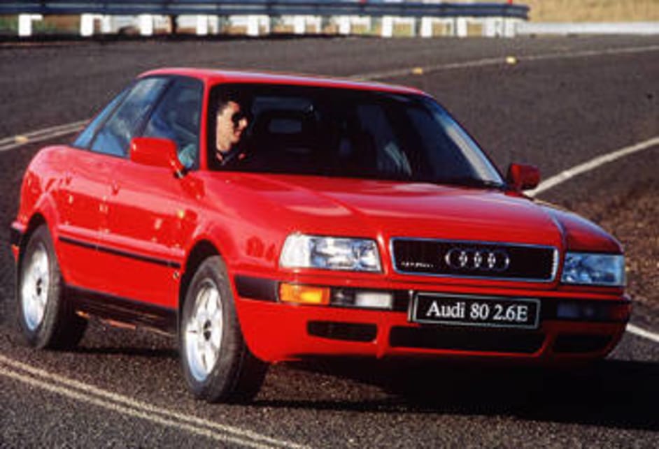 Audi 80 quattro. B4 it happens
