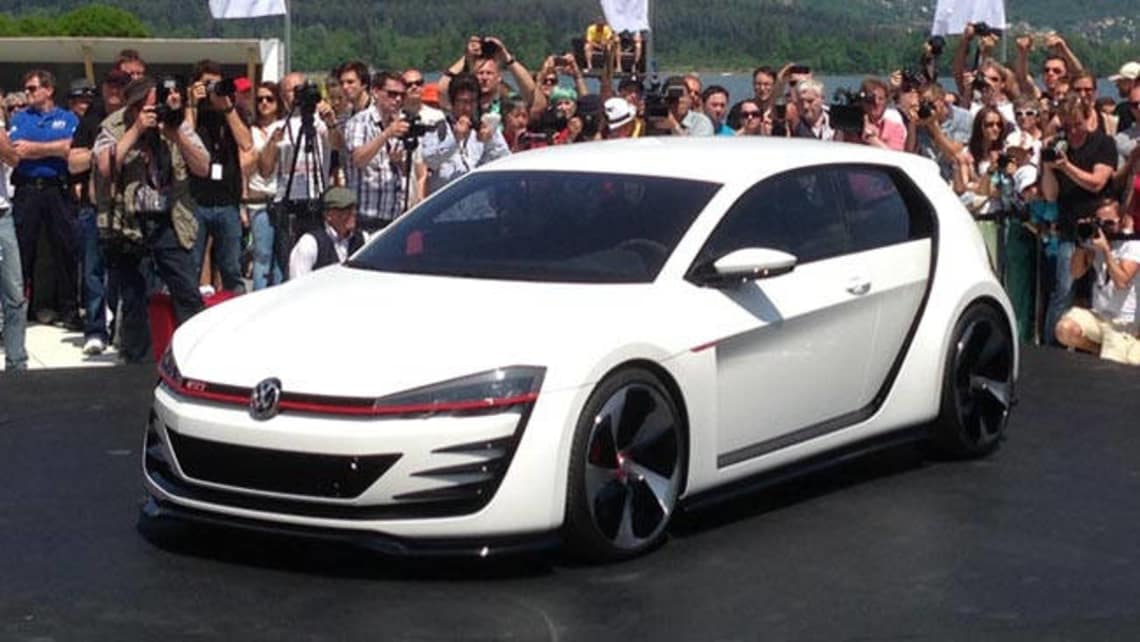 VW unveils hyper Golf GTI Car News CarsGuide