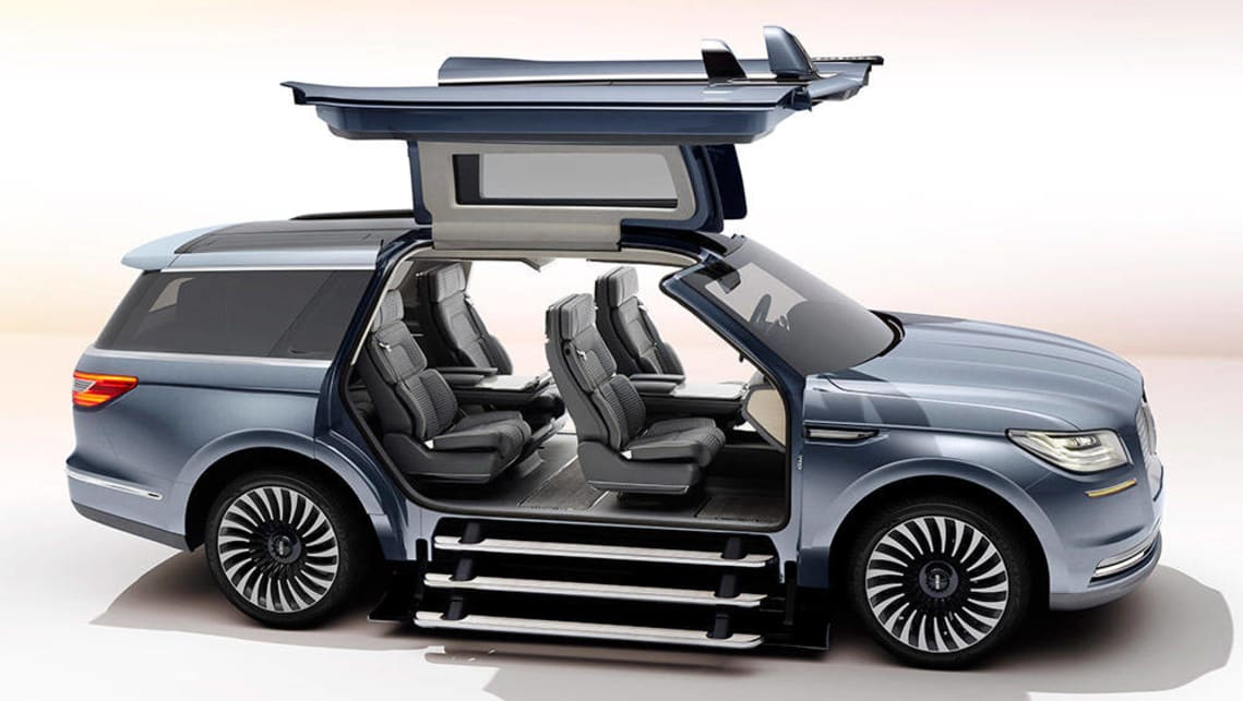 Ford Lincoln Navigator concept unveiled at 2016 New York motor show