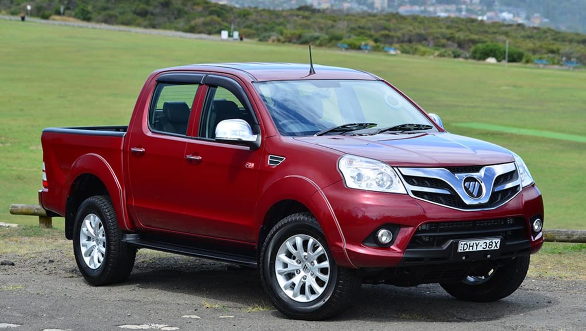 Foton Tunland dual cab 4X4 2017 review CarsGuide