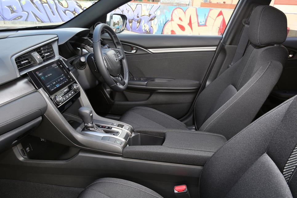 2017 Honda Civic VTi-L hatchback.
