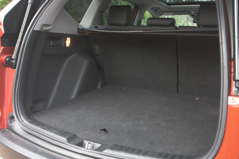 Thanks to there being a seven-seat version, the boot with seats up is one of the largest in the class.