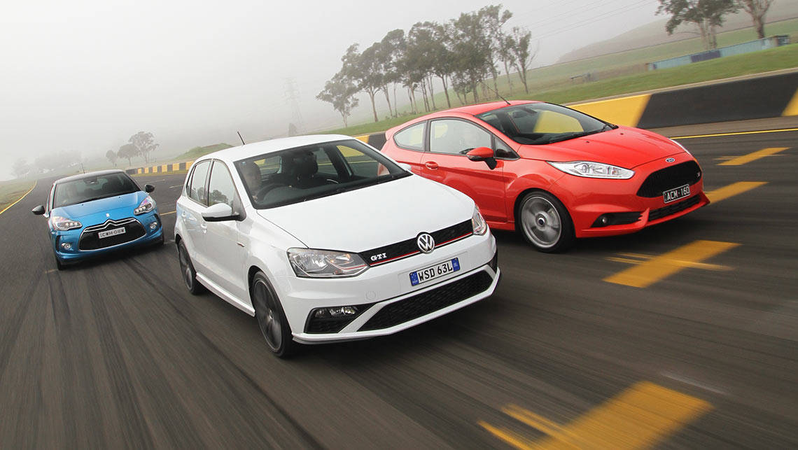 Reviewer Goat FALSE Volkswagen Polo, Citroen DS3 and Ford Fiesta 2015 review | CarsGuide
