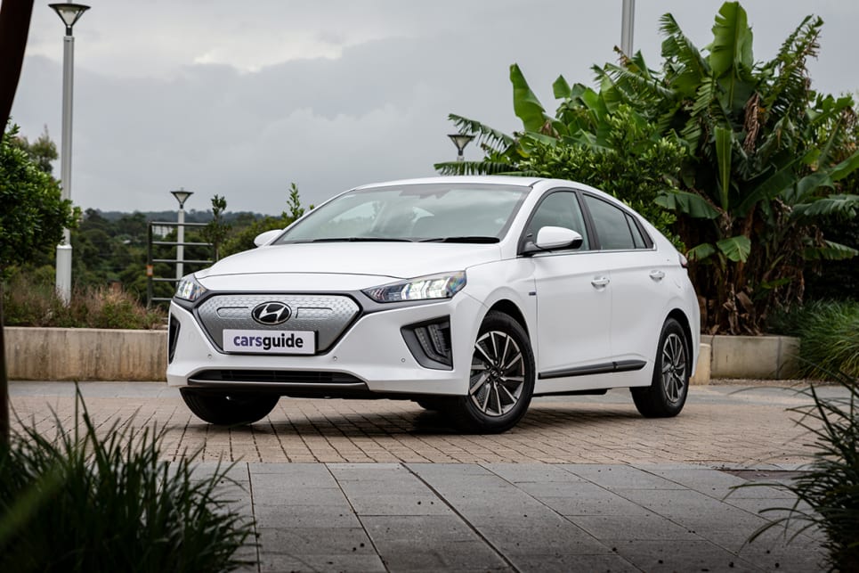 The Ioniq follows in the footsteps of eco hatches before it. (image: Tom White)