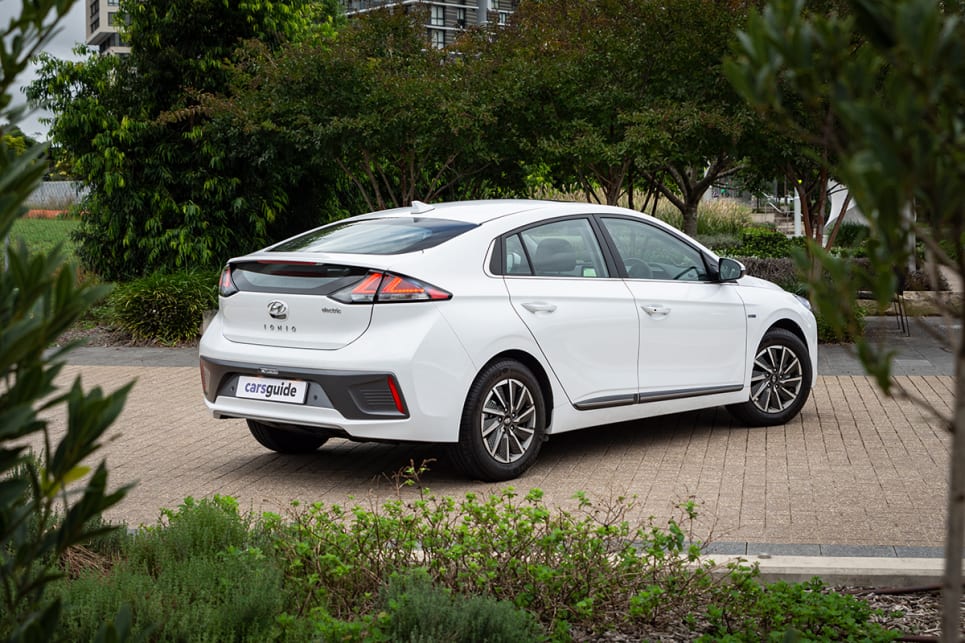You’ll note this car’s similarity in profile to the Toyota Prius, both shaped as such to secure low drag figures and therefore better economy and longer range. (image: Tom White)