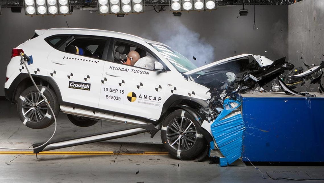Hyundai Tucson slammed over four star safety rating  Car News  CarsGuide