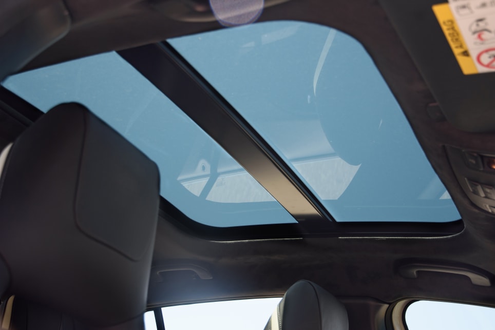 Our Q30 Sport adds a fixed panoramic sunroof. (image credit: Tom White)