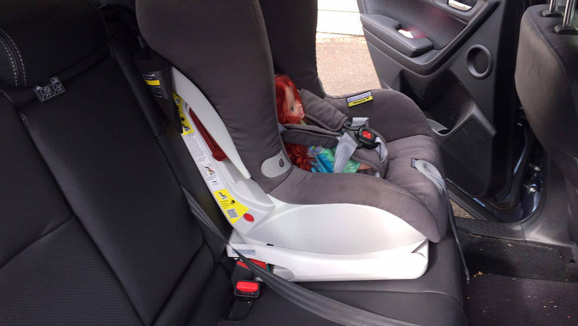 ISOFIX restraints provide a firmer hold compared to seatbelt-restrained car seats.