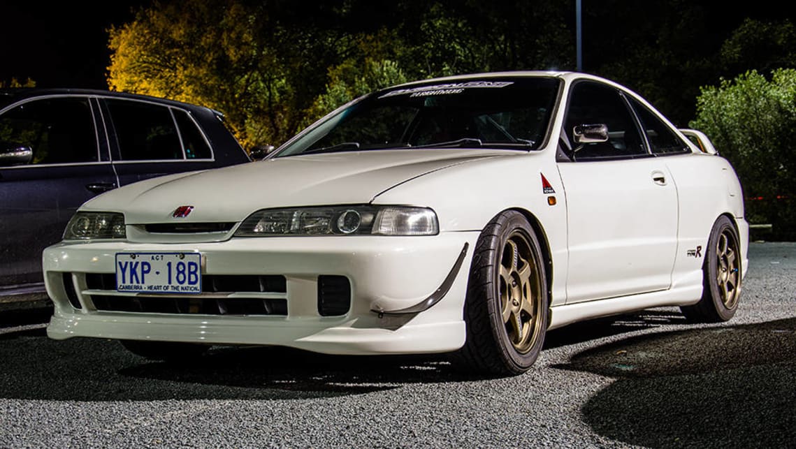 This Integra Type-R sports a JDM front-end.