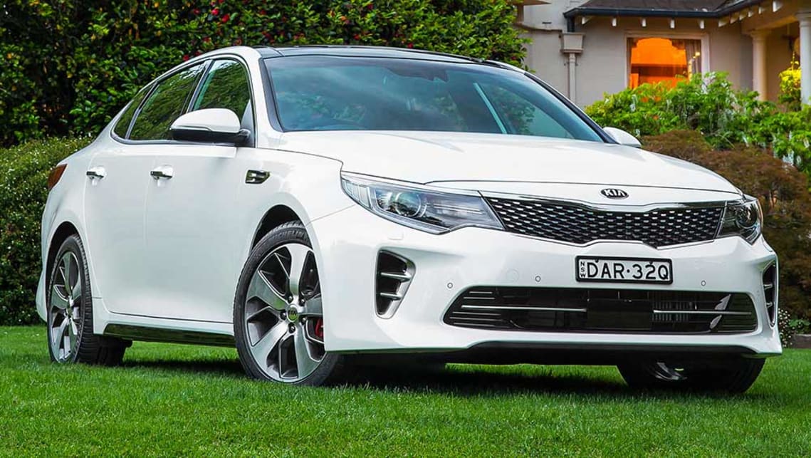 2015 Kia Optima SX Turbo with 19x85 Euro Tek Uo2 and Continental 235x35 on  Stock Suspension  1618349  Fitment Industries