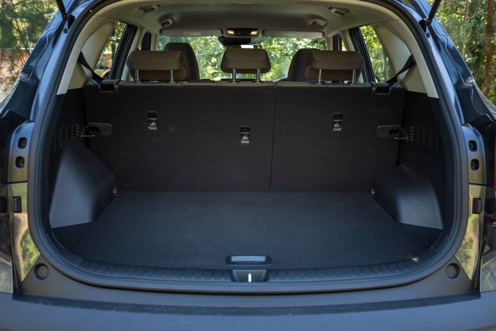 Boot space is at the top end if not the largest in the small SUV segment.