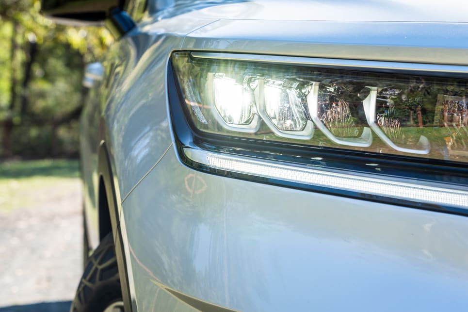 The Sorento scores LED head- and taillights.