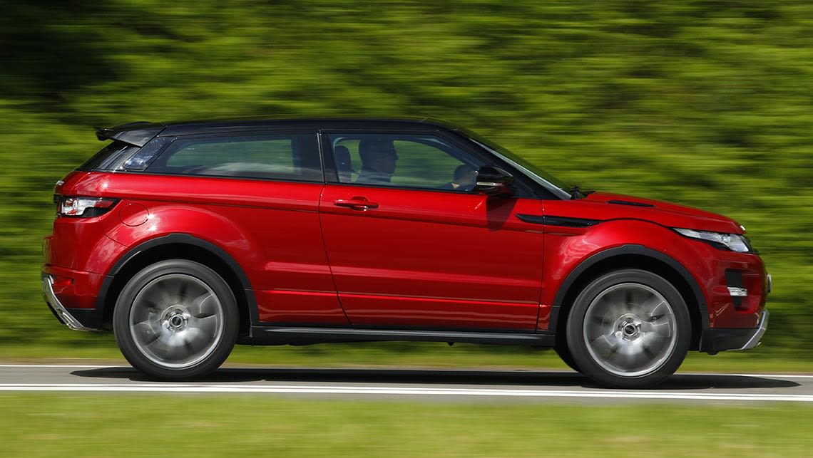 Range rover evoque store 2 door
