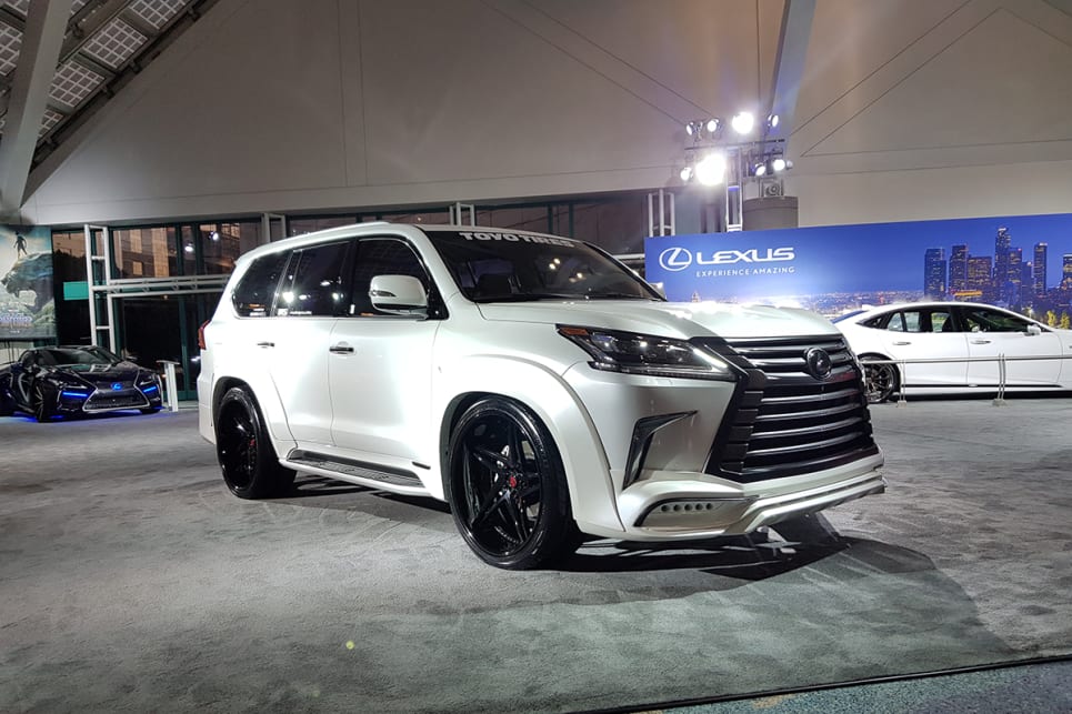 The Lexus LX 570 on roids. (image credit: Malcolm Flynn)