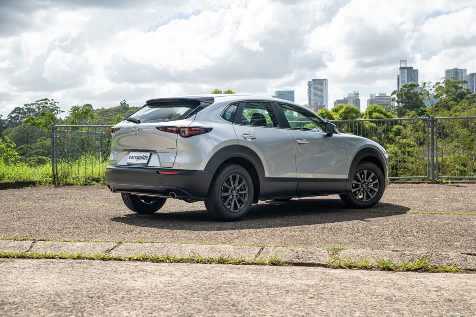The CX-30 embodies Mazda’s current design ethos to a T (Image: Tom White).