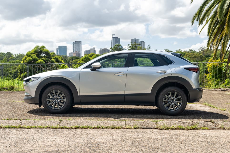The CX-30 embodies Mazda’s current design ethos to a T (Image: Tom White).