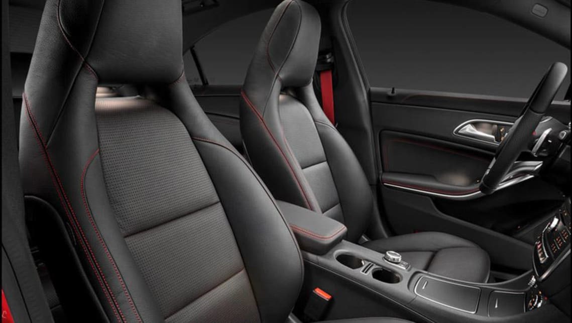 Mercedes cla shop seats