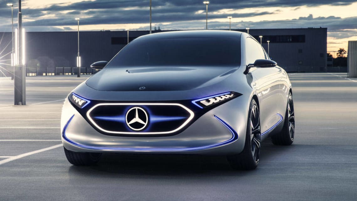 Mercedes Benz Eqa Ev Concept Revealed In Frankfurt Car News Carsguide