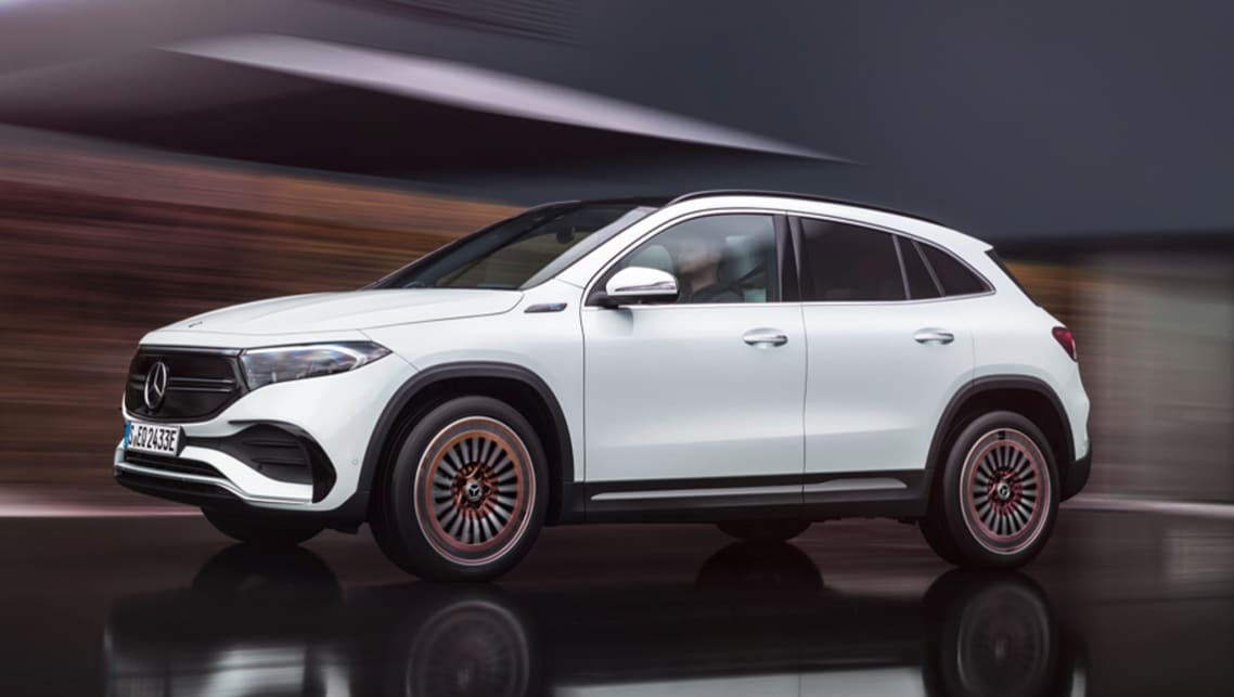 2021 Mercedes Benz EQA revealed New Tesla Model 3 rival capable