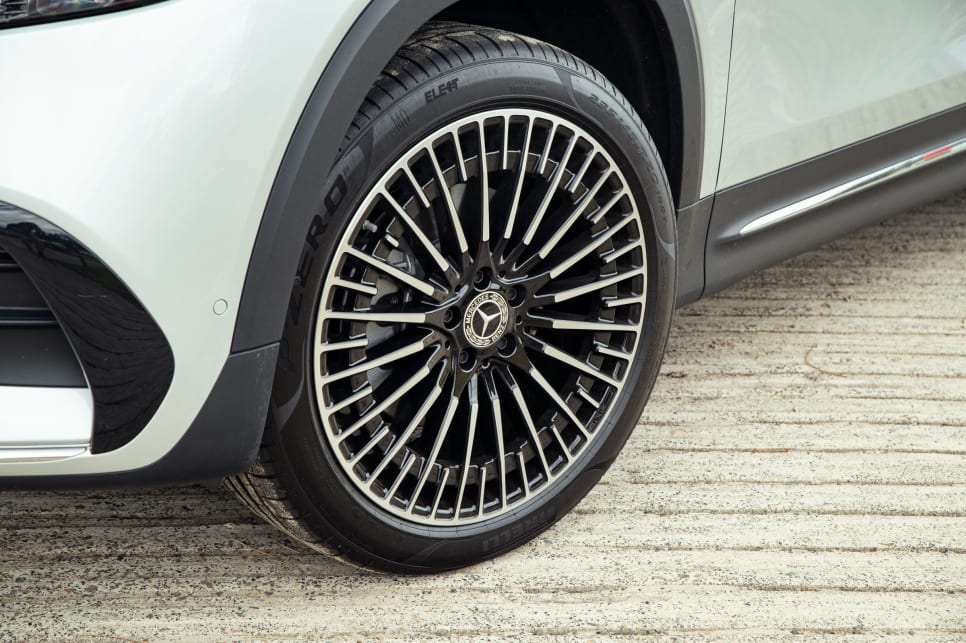 The 350 wears 20-inch alloy wheels. (image credit: Tom White)