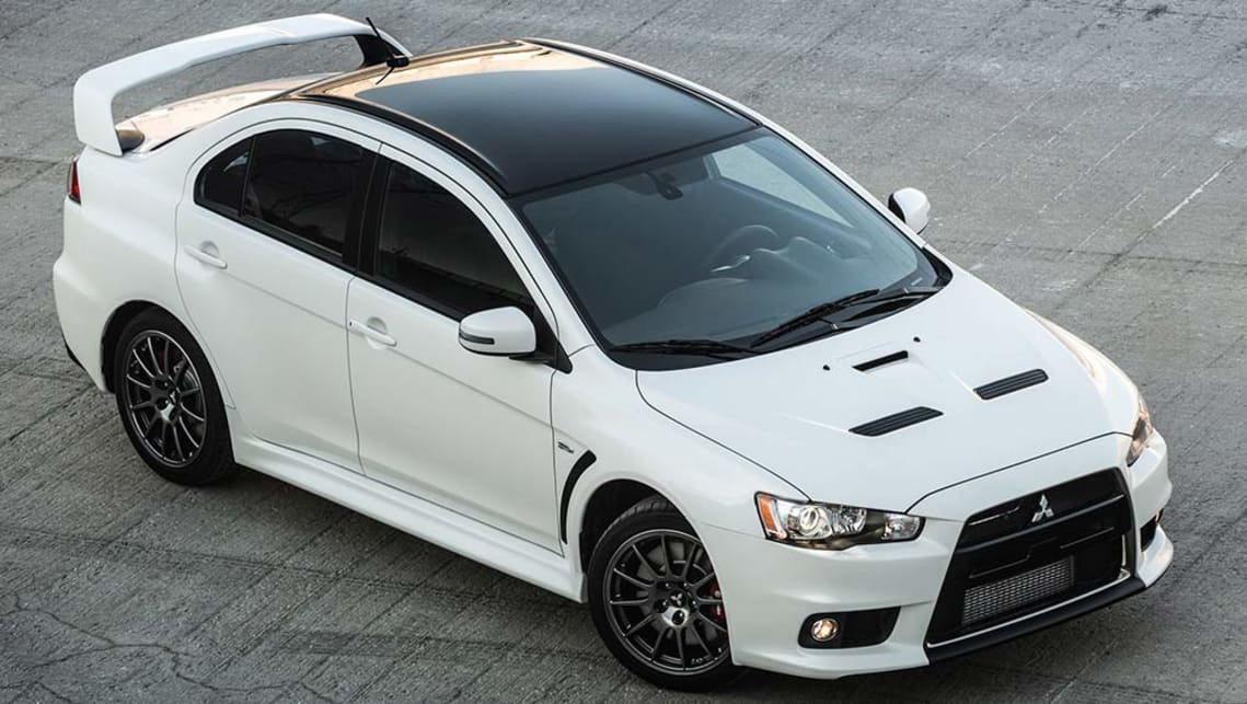 Australia on the list for Mitsubishi Lancer Evolution Final Edition
