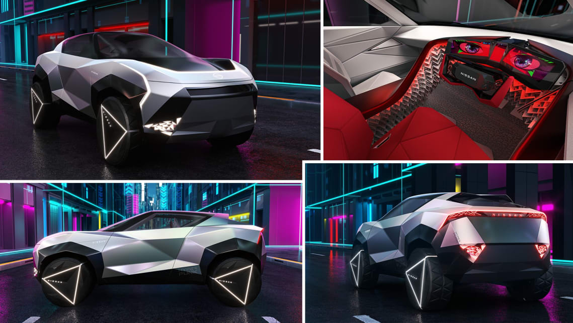 Our first look at an electric Nissan Juke This Hyper Punk