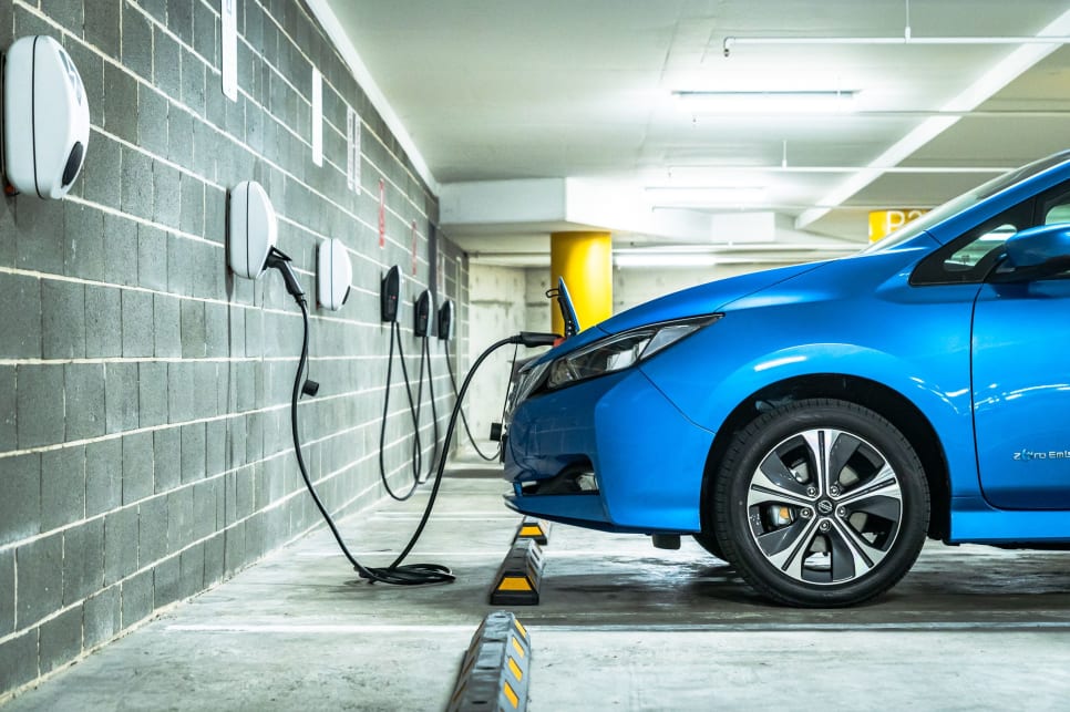 Nissan first electric shop car