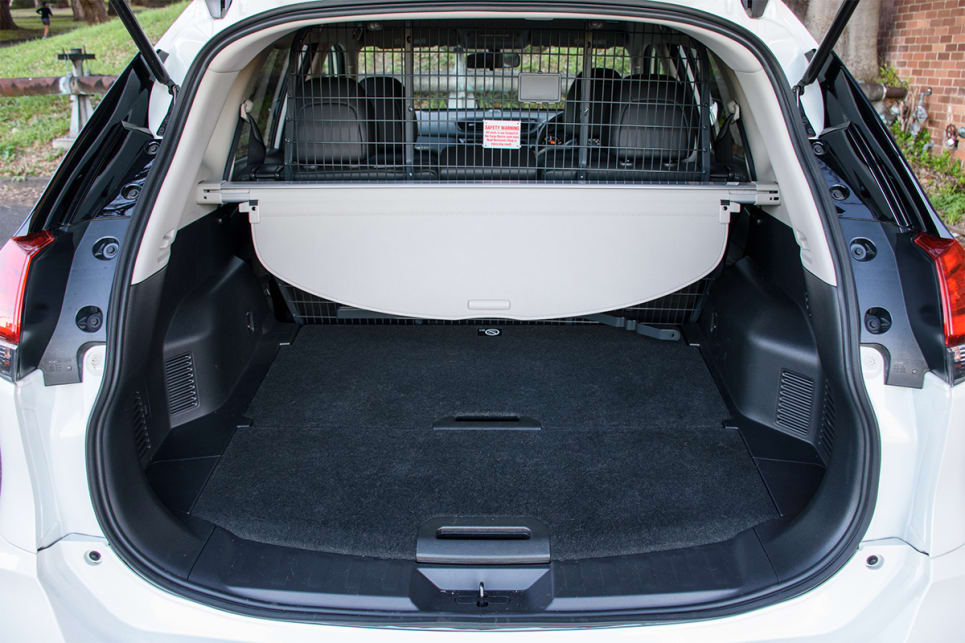 With the back seats in place, boot space is rated at 565-litres (VDA).