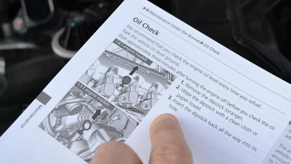Always read the manual for your car before you start work.