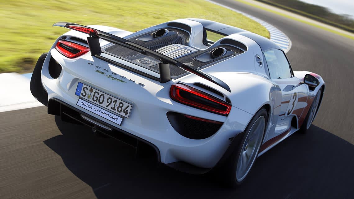 Porsche 918 нарисовать