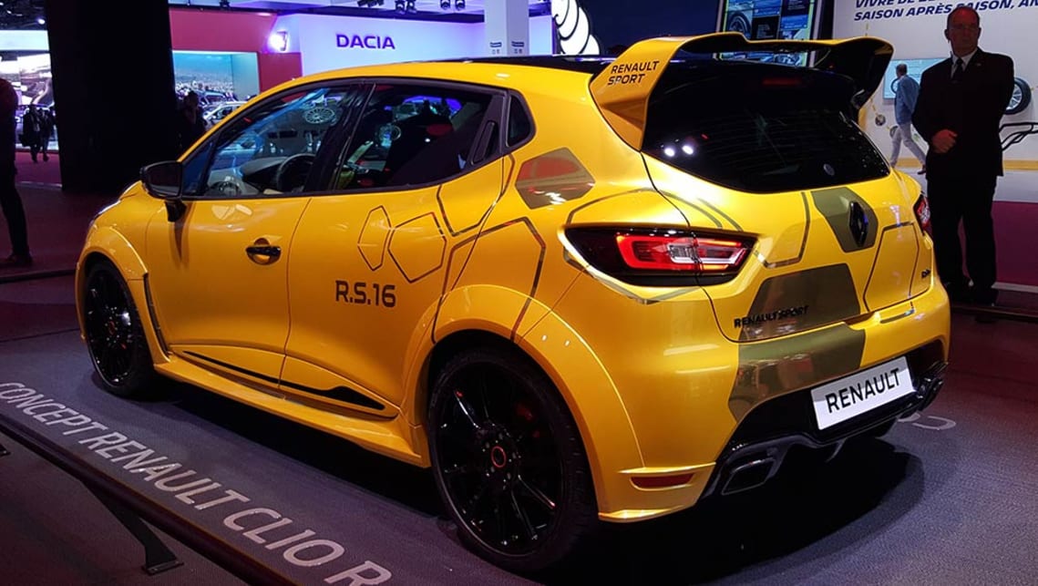  Renault Clio RS  listo para la producción y Australia