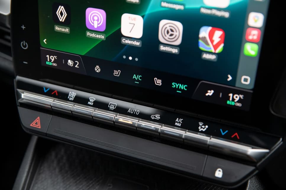 2025 Renault Megane E-Tech (image: Tom White)