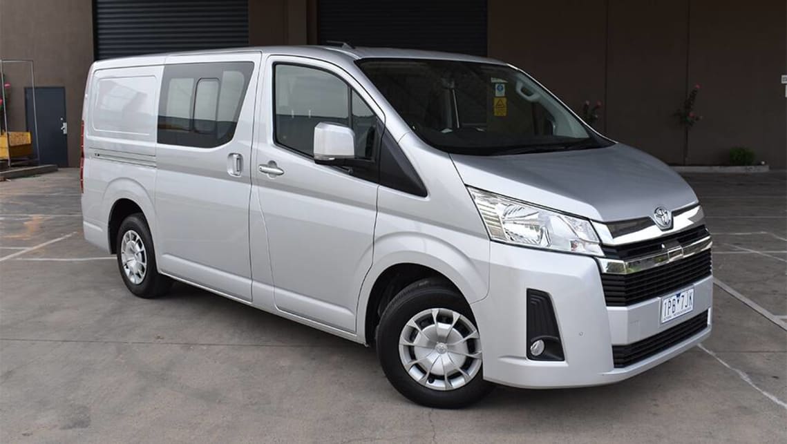 Hiace cheap crew van