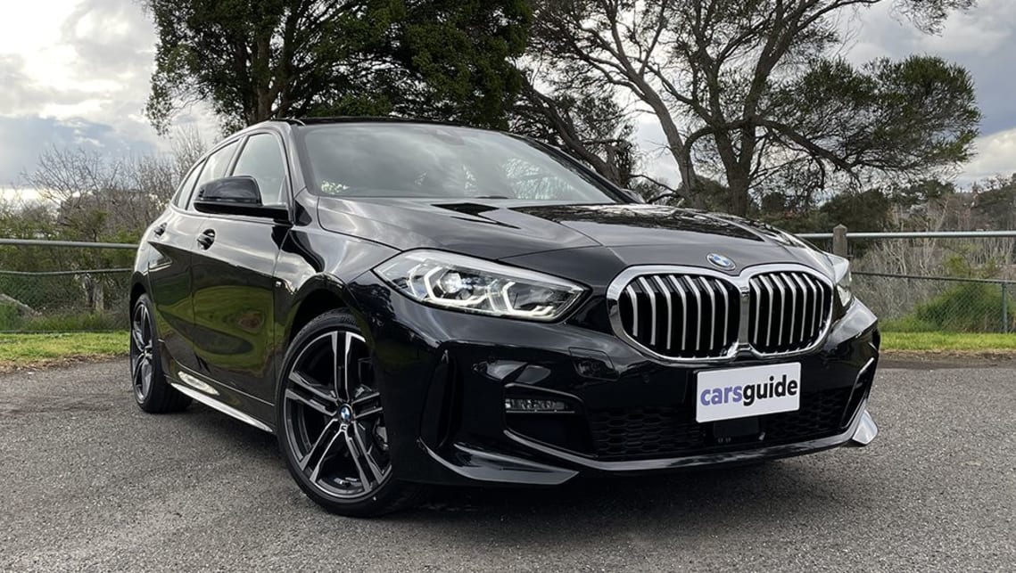 BMW 118i 2023 review Audi A3 and Mercedes AClass premium small hatchback competitor CarsGuide