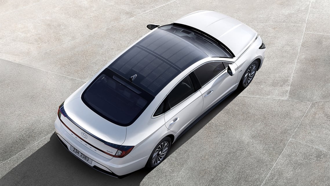 Hyundai Sonata Hybrid 2020 Debuts With High Tech Solar