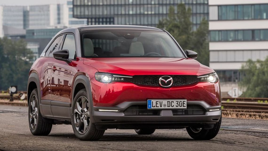 Mazda top electric range