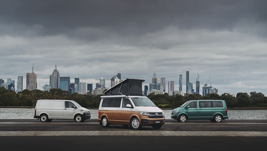 Ford transit online vw transporter