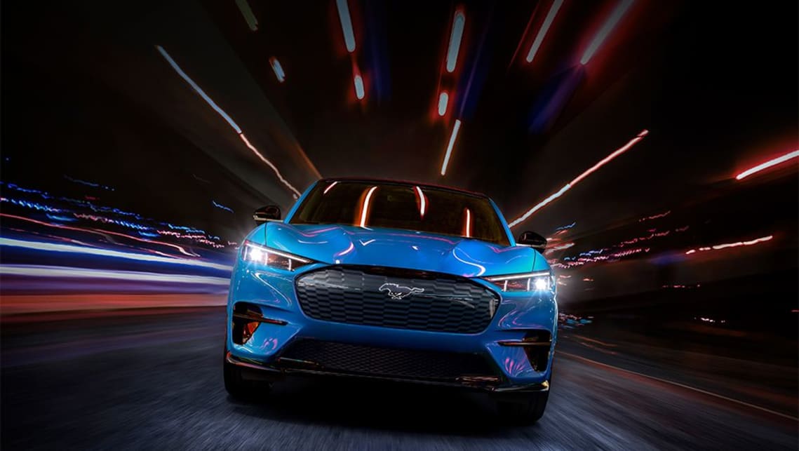 Mach e deals mustang price