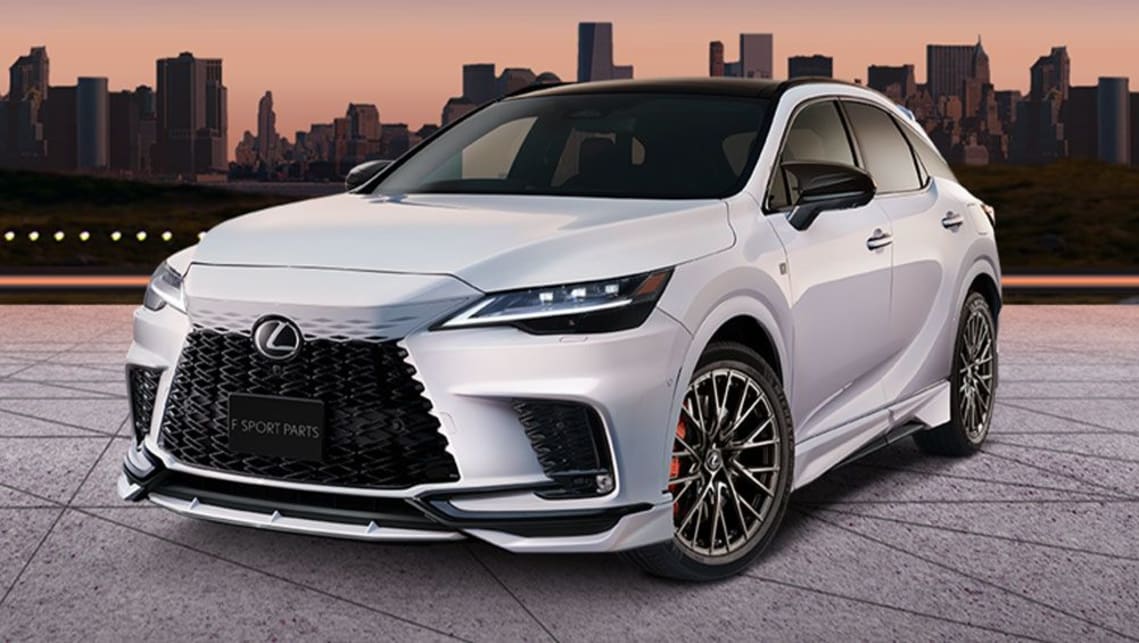 Look sharp! 2023 Lexus RX gets sportier F Sport tuning and design parts