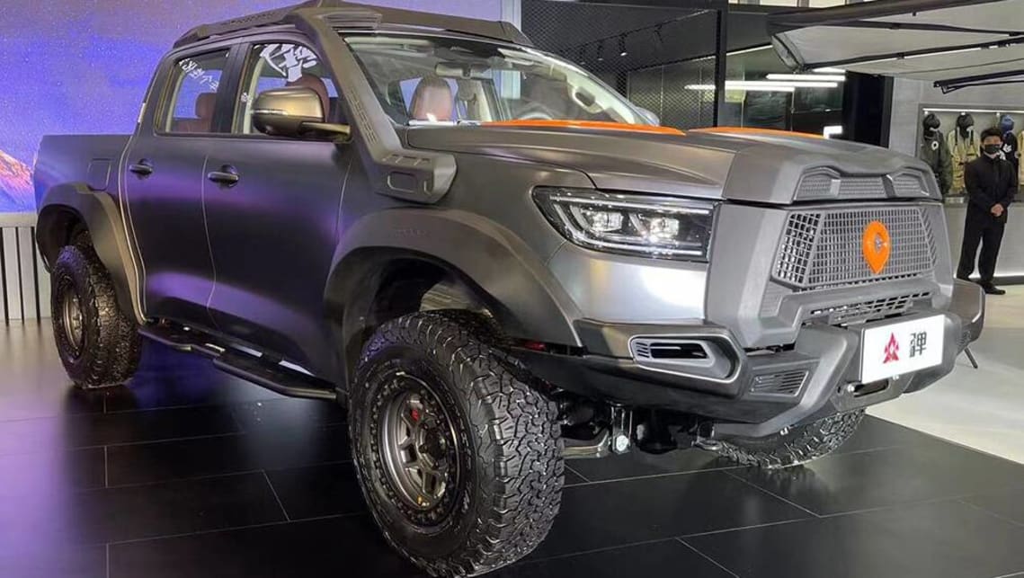 A Ford Ranger Raptor rival from China? 2023 GWM Ute Cannon Firebomb Edition is a rugged off